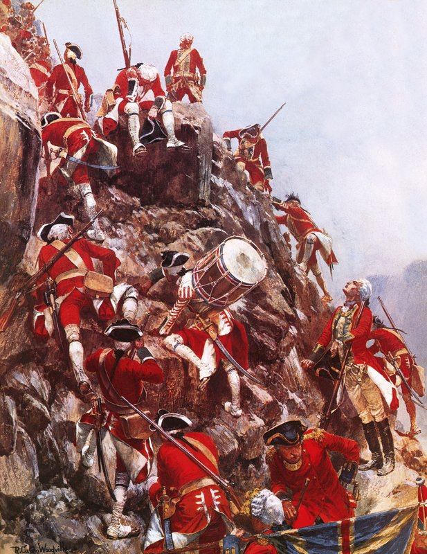 Wspinanie się na wyżyny Abrahama autorstwa Richard Caton Woodville