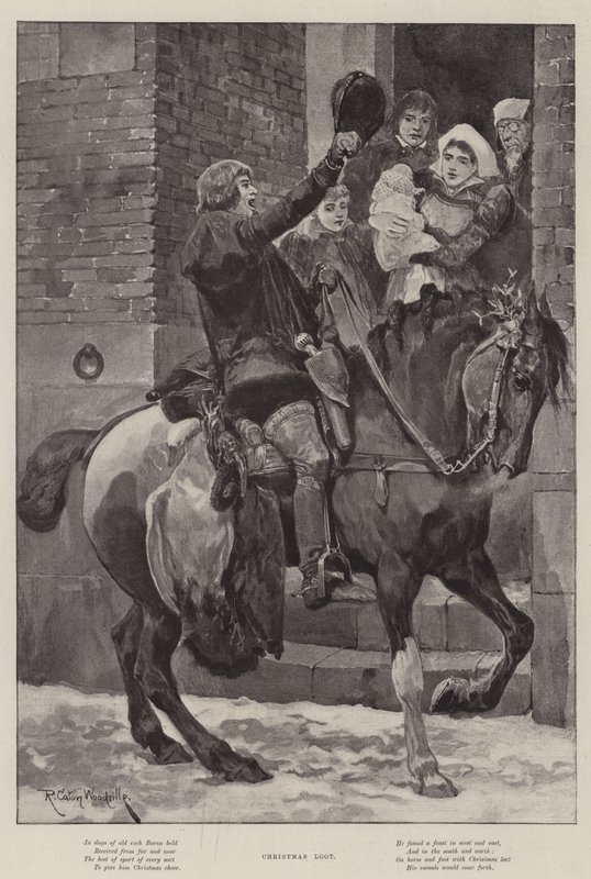 Świąteczne łupy autorstwa Richard Caton Woodville junior