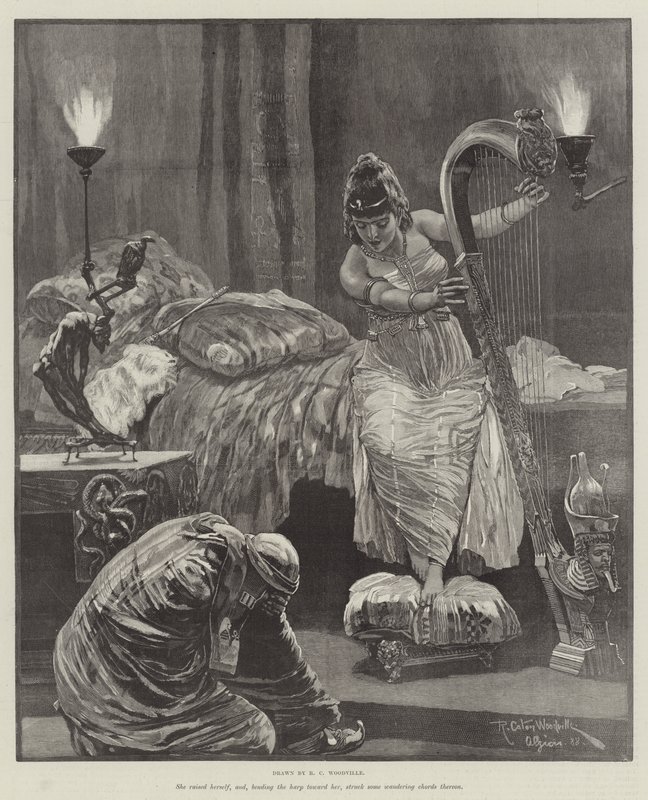 Kleopatra — H Rider Haggard autorstwa Richard Caton Woodville junior