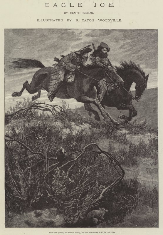 Eagle Joe — Henry Herman autorstwa Richard Caton Woodville junior