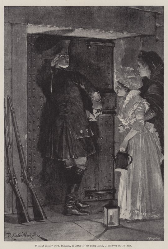Ilustracja do pułkownika Imperium — Emily Lawless autorstwa Richard Caton Woodville junior