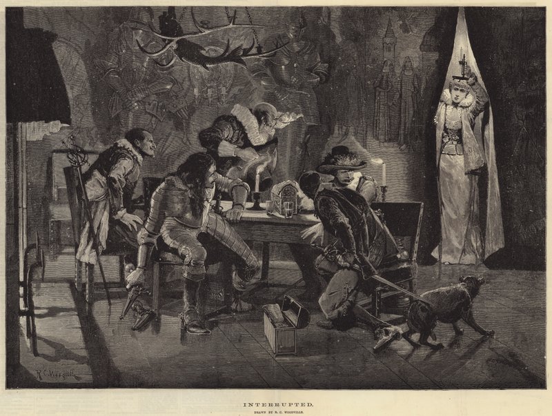 Przerwane autorstwa Richard Caton Woodville junior