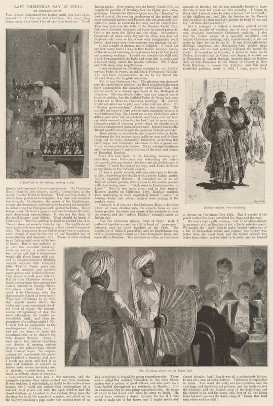 Ostatnie Boże Narodzenie w Indiach autorstwa Richard Caton Woodville junior