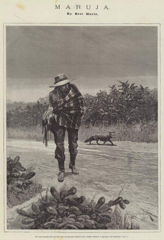Maruja, by Bret Harte autorstwa Richard Caton Woodville junior