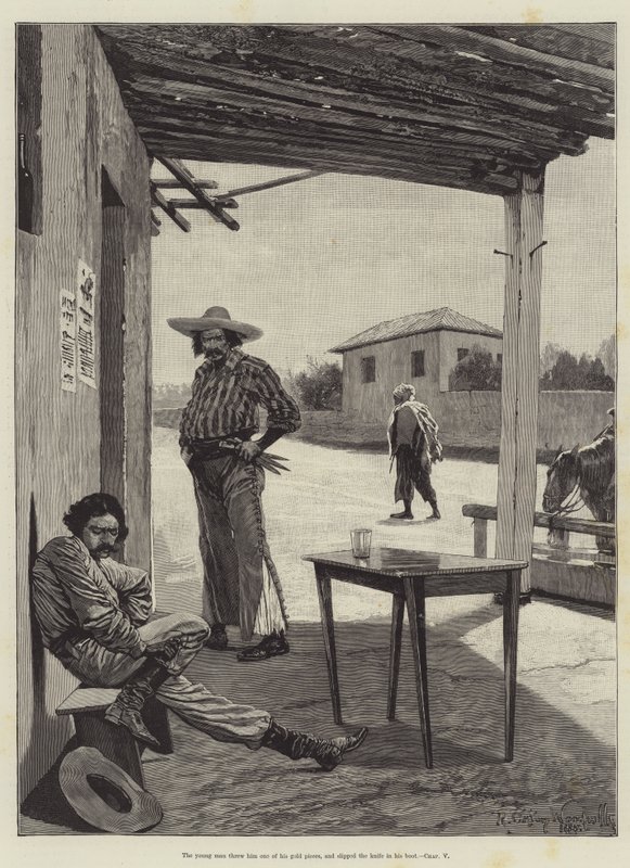 Maruja, by Bret Harte autorstwa Richard Caton Woodville junior