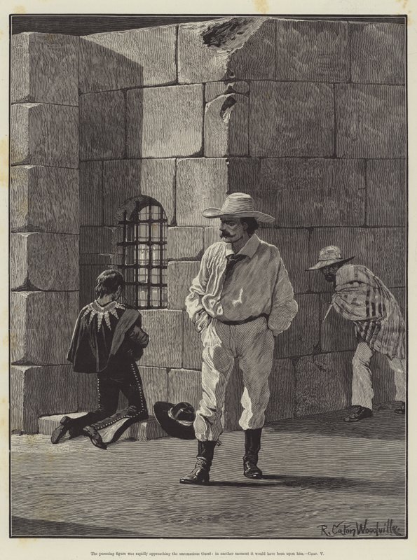 Maruja, by Bret Harte autorstwa Richard Caton Woodville junior