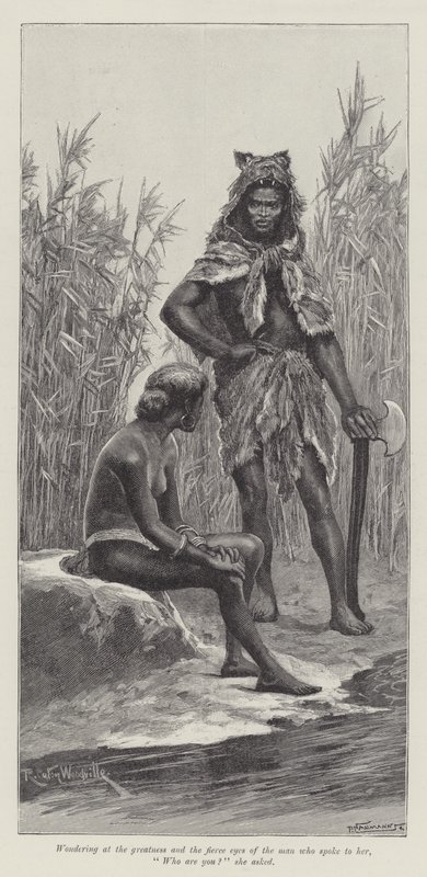 Nada the Lily, autorstwa H Ridera Haggarda autorstwa Richard Caton Woodville junior