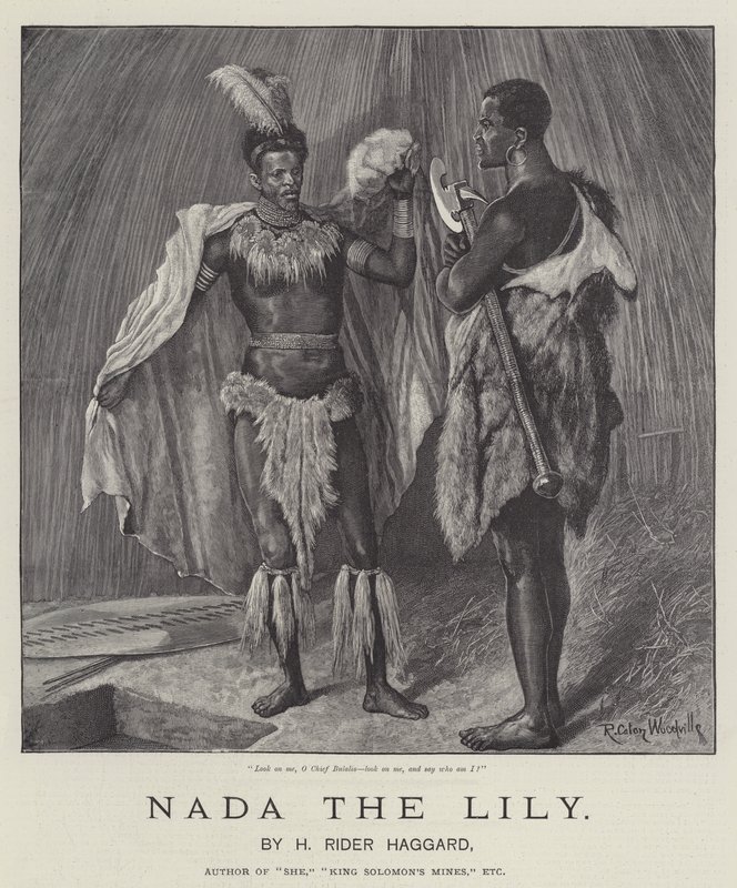 Lilia Nada — H Rider Haggard autorstwa Richard Caton Woodville junior