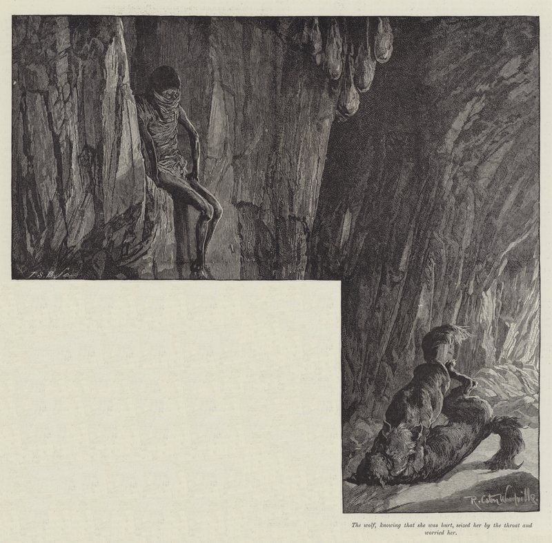 Lilia Nada — H Rider Haggard autorstwa Richard Caton Woodville junior