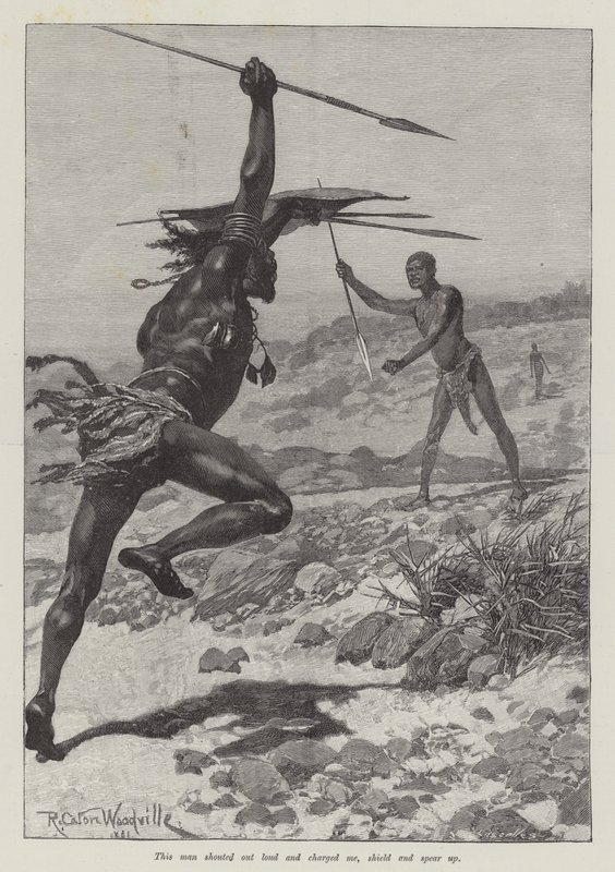 Lilia Nada — H Rider Haggard autorstwa Richard Caton Woodville junior