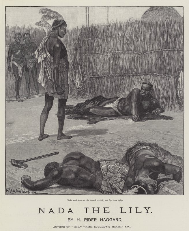 Lilia Nada — H Rider Haggard autorstwa Richard Caton Woodville junior