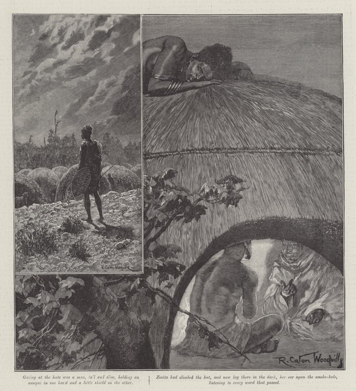Lilia Nada — H Rider Haggard autorstwa Richard Caton Woodville junior