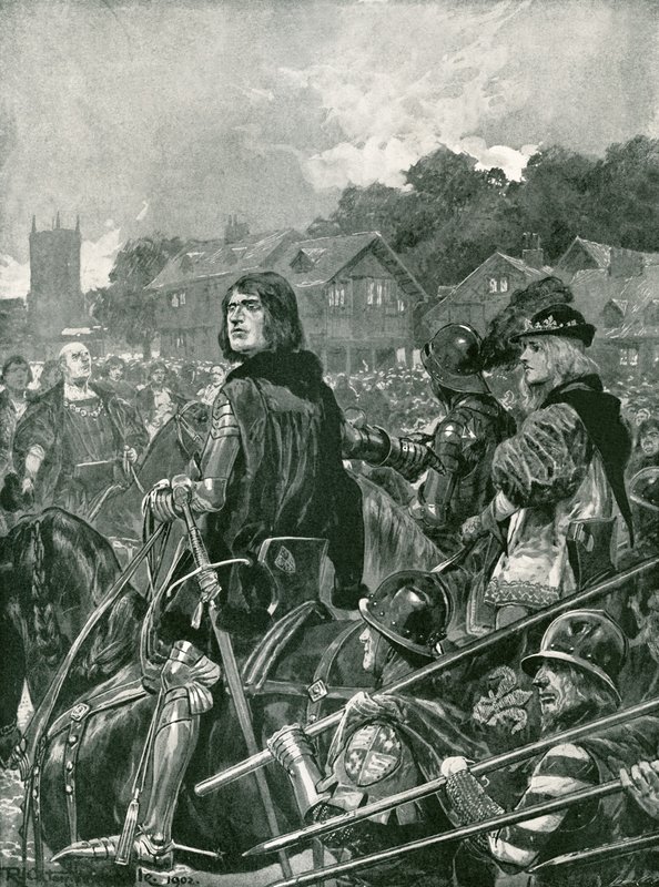 Jedyny niekoronowany król Anglii: Edward V autorstwa Richard Caton Woodville junior