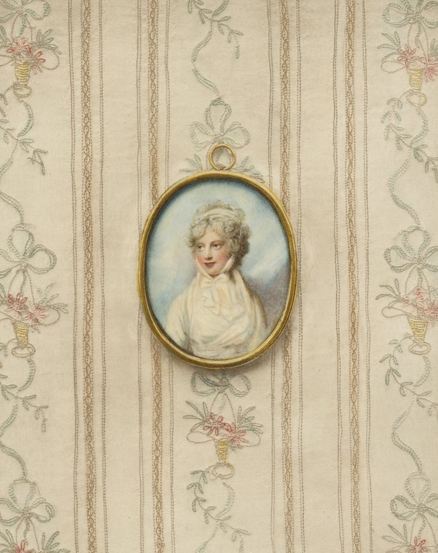 Portret księżniczki Zofii, piątej córki króla Jerzego III autorstwa Richard Cosway