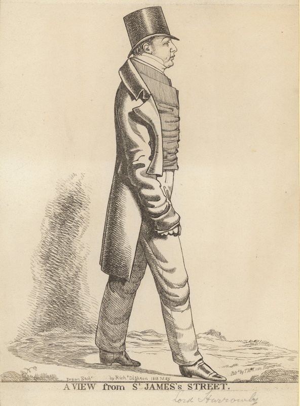 Lord Harrowby autorstwa Richard Dighton