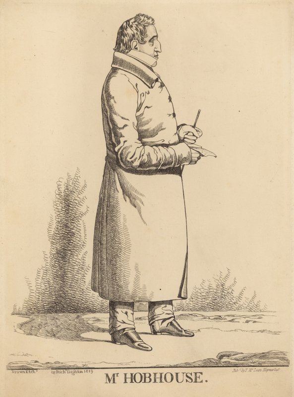 Pan Hobhouse autorstwa Richard Dighton