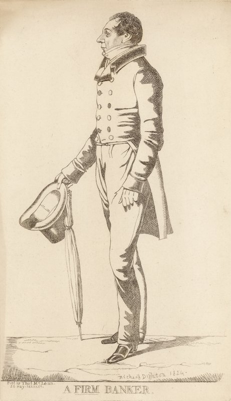 Thomasa Curtisa; Firmowy bankier autorstwa Richard Dighton