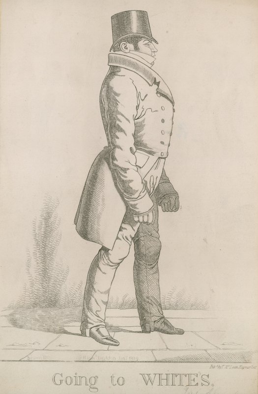 William Arden, 2. baron Alvanley; Idąc do White