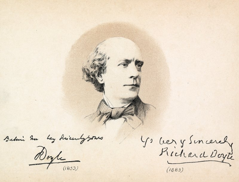 Portret Richarda Doyle
