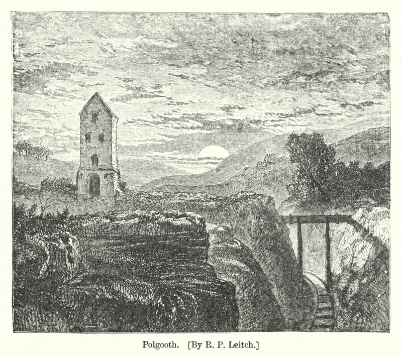 Polgooth (grawerowanie) autorstwa Richard Principal (after) Leitch