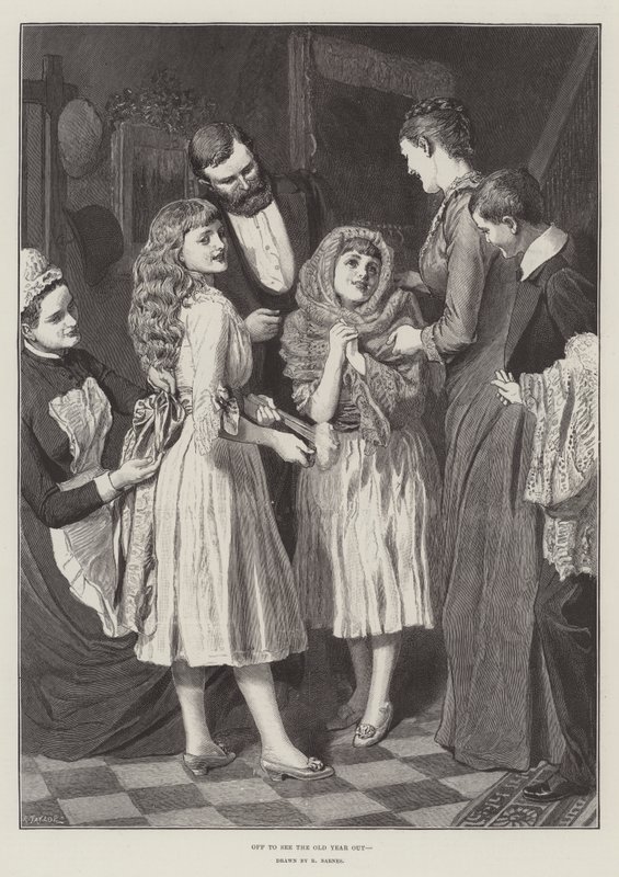 Wyruszam, aby zobaczyć staroroczne wyjście autorstwa Robert Barnes