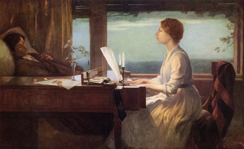 Pożegnanie - Schubert autorstwa Robert Burns