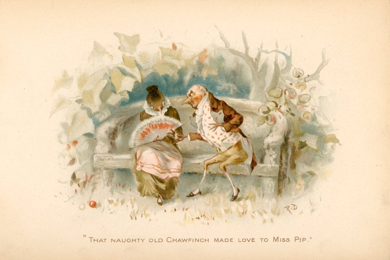 Ilustracja do The Twigs lub Bożego Narodzenia w Ruddock Hall autorstwa Robert Dudley