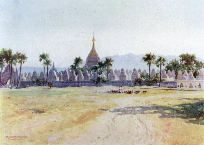 Kuthodau, Mandalaj autorstwa Robert George Talbot Kelly