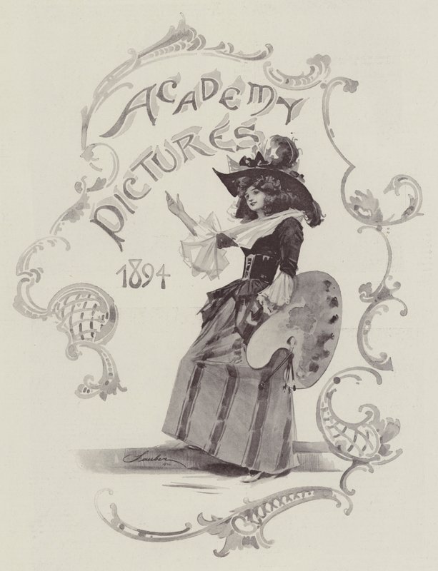 Obrazy Akademii, 1894 autorstwa Robert Sauber