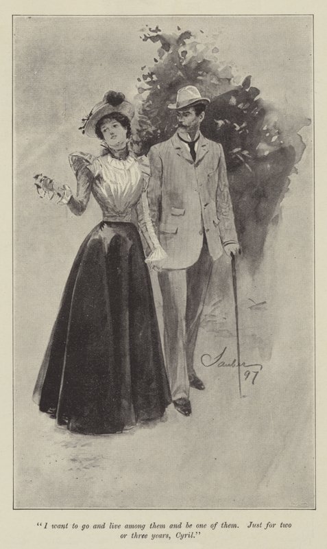 Podniebna rakieta, Walter Besant autorstwa Robert Sauber
