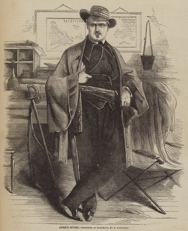 Alexis Soyer autorstwa Robert Thomas Landells