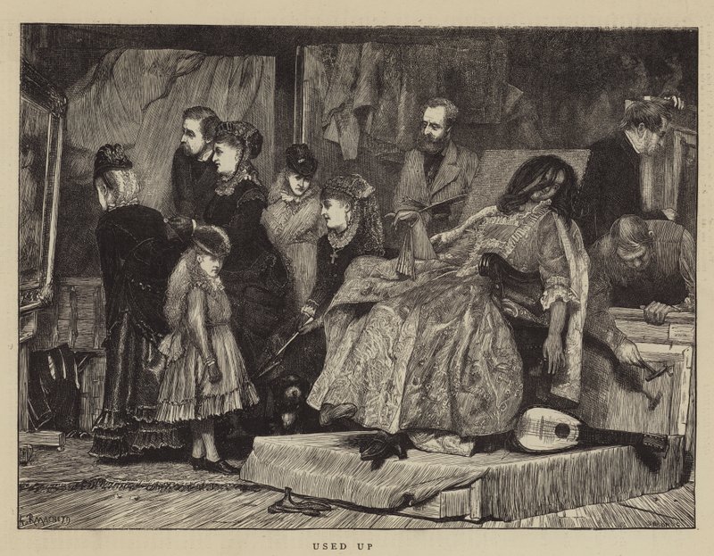 Zużyte autorstwa Robert Walker Macbeth