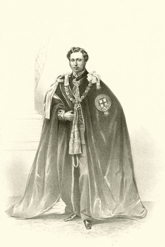 JKW Albert Edward Książę Walii (chromolitho) autorstwa Robert (after) Dudley