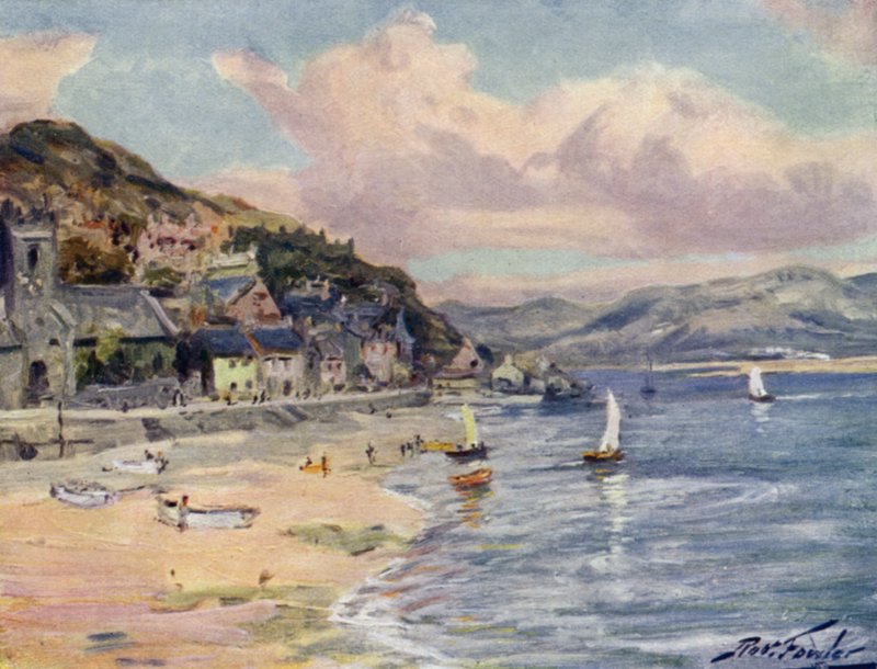 Aberdovey (kolor lito) autorstwa Robert (after) Fowler