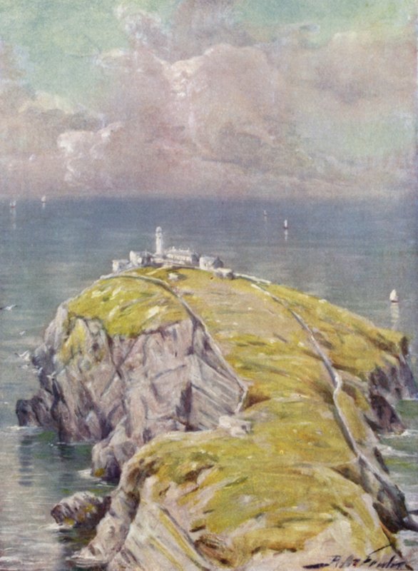 The Stack, Holyhead (kolor lito) autorstwa Robert (after) Fowler