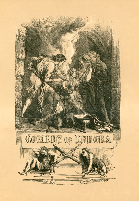 Komedia błędów autorstwa Robert Ambrose Dudley