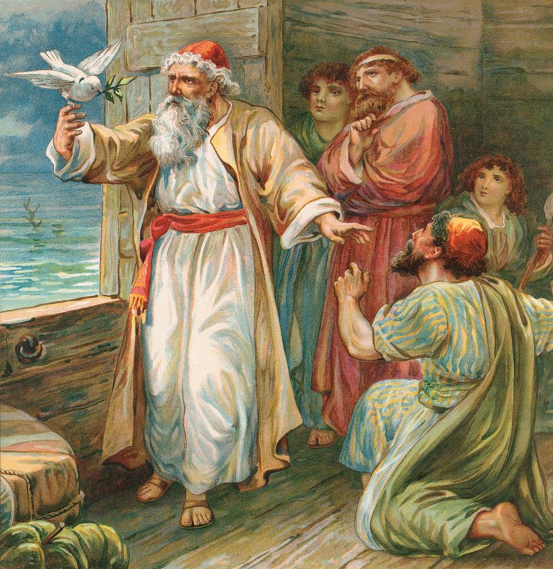 Noe i gołębica autorstwa Robert Ambrose Dudley