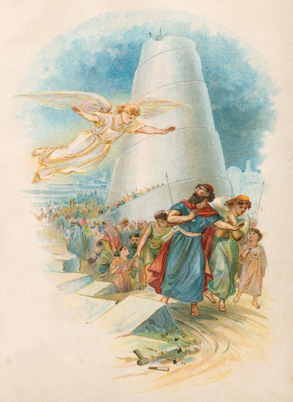 Wieża Babel autorstwa Robert Ambrose Dudley