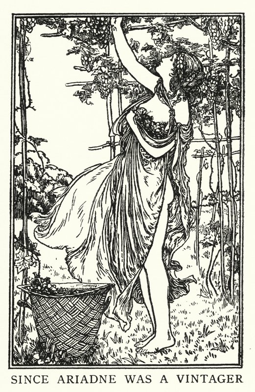 Ilustracja do wierszy Johna Keatsa: Endymion (lito) autorstwa Robert Anning Bell