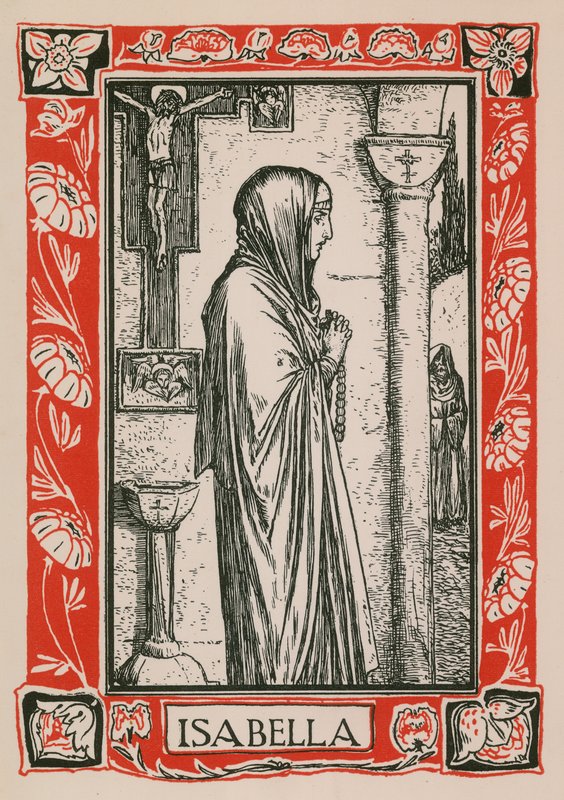 Isabella, Miarka za miarkę autorstwa Robert Anning Bell