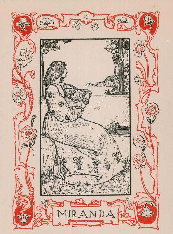 Miranda, Burza autorstwa Robert Anning Bell