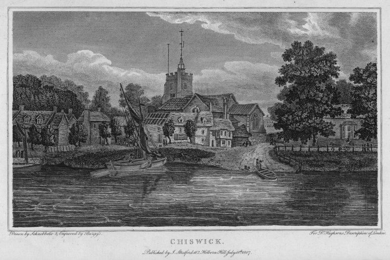Chiswick (grawerowanie) autorstwa Robert Blemell (after) Schnebbelie