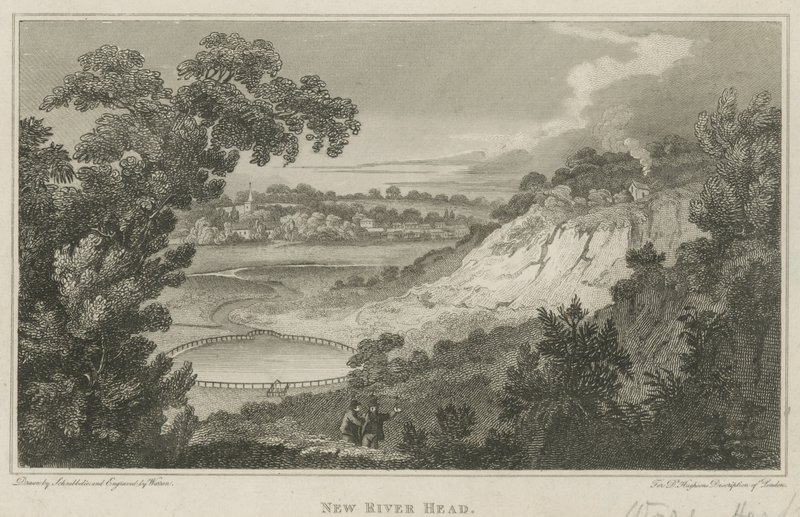 New River Head, Ware, Hertfordshire autorstwa Robert Blemell Schnebbelie