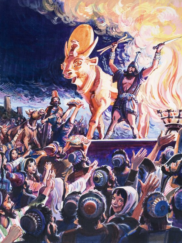Czczenie fałszywych bogów autorstwa Robert Forrest
