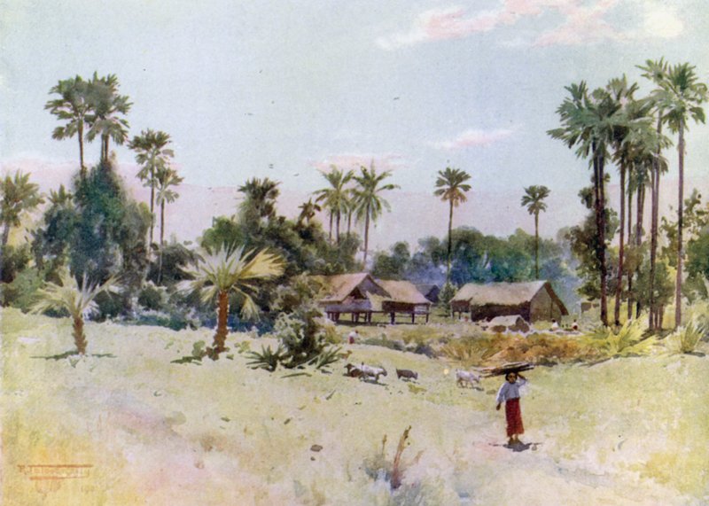 Birmański Hamlet autorstwa Robert George Talbot Kelly