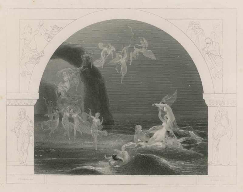 Przyjdź do tych żółtych piasków!, Tempest autorstwa Robert Huskisson