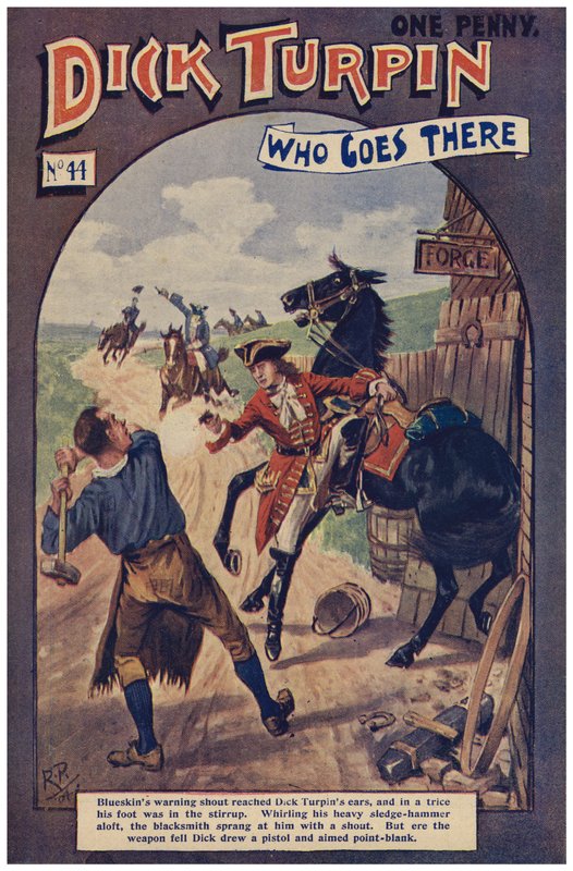 Dick Turpin (kolor lito) autorstwa Robert Prowse Jnr