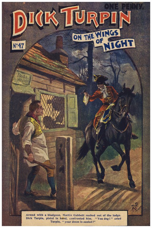 Dick Turpin (kolor lito) autorstwa Robert Prowse Jnr