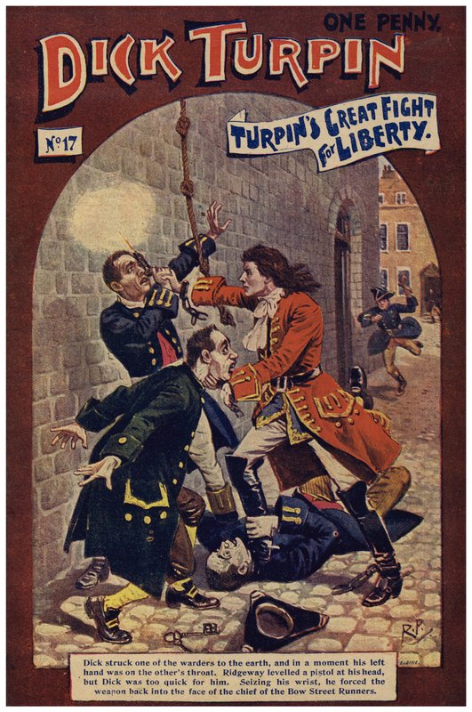 Dick Turpin (kolor lito) autorstwa Robert Prowse Jnr