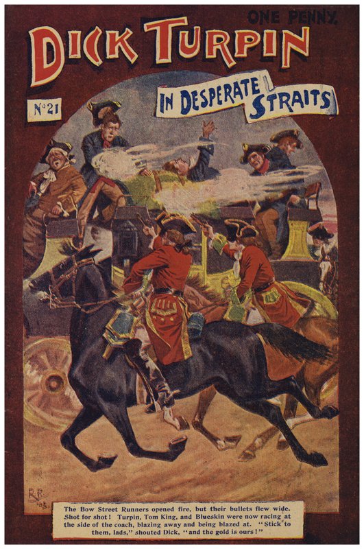 Dick Turpin (kolor lito) autorstwa Robert Prowse Jnr